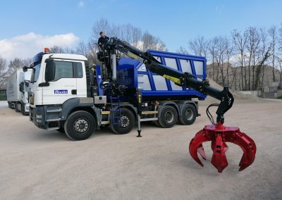 Recupero materiali con gru Treviso, Padova, e Venezia